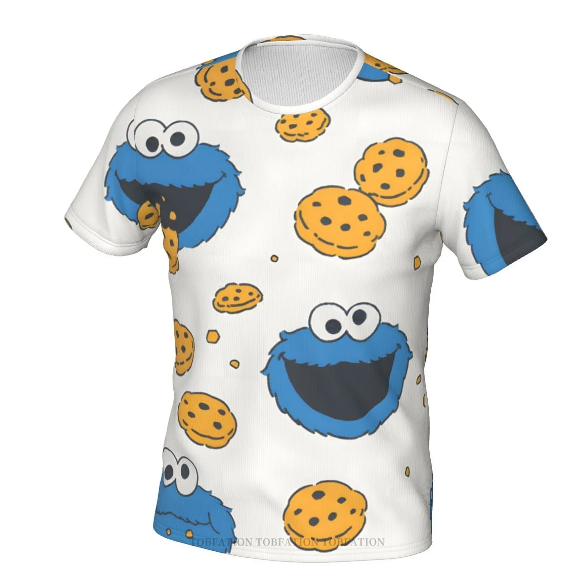 Cookie Monster C Is For Cookie Sesame Street 80s TV Series 3D Print Polyester T-shirt Men Women Gym Short Sleeve
Cookie Monster C Is For Cookie Sesame Street 80s TV Series 3D Print Polyester T-shirt Men Women Gym Short Sleeve