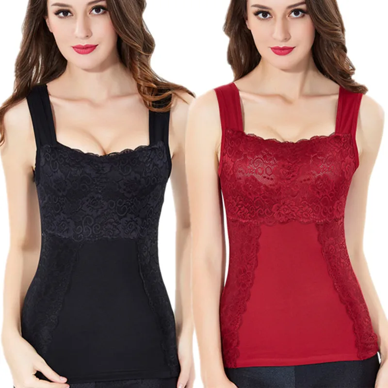Basic Velvet Vest With Shirt Winter Thermal Vest Underwear Lace Autumn And Female Top Thickening Plus
Basic Velvet Vest With Shirt Winter Thermal Vest Underwear Lace Autumn And Female Top Thickening Plus