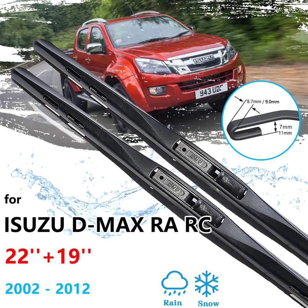 2x For Isuzu Chevrolet LUV D-Max RA RC 2002~2012 Windscreen Front Wiper Blades Boneless Frameless Rubber Auto Replacement Parts
2x For Isuzu Chevrolet LUV D-Max RA RC 2002~2012 Windscreen Front Wiper Blades Boneless Frameless Rubber Auto Replacement Parts