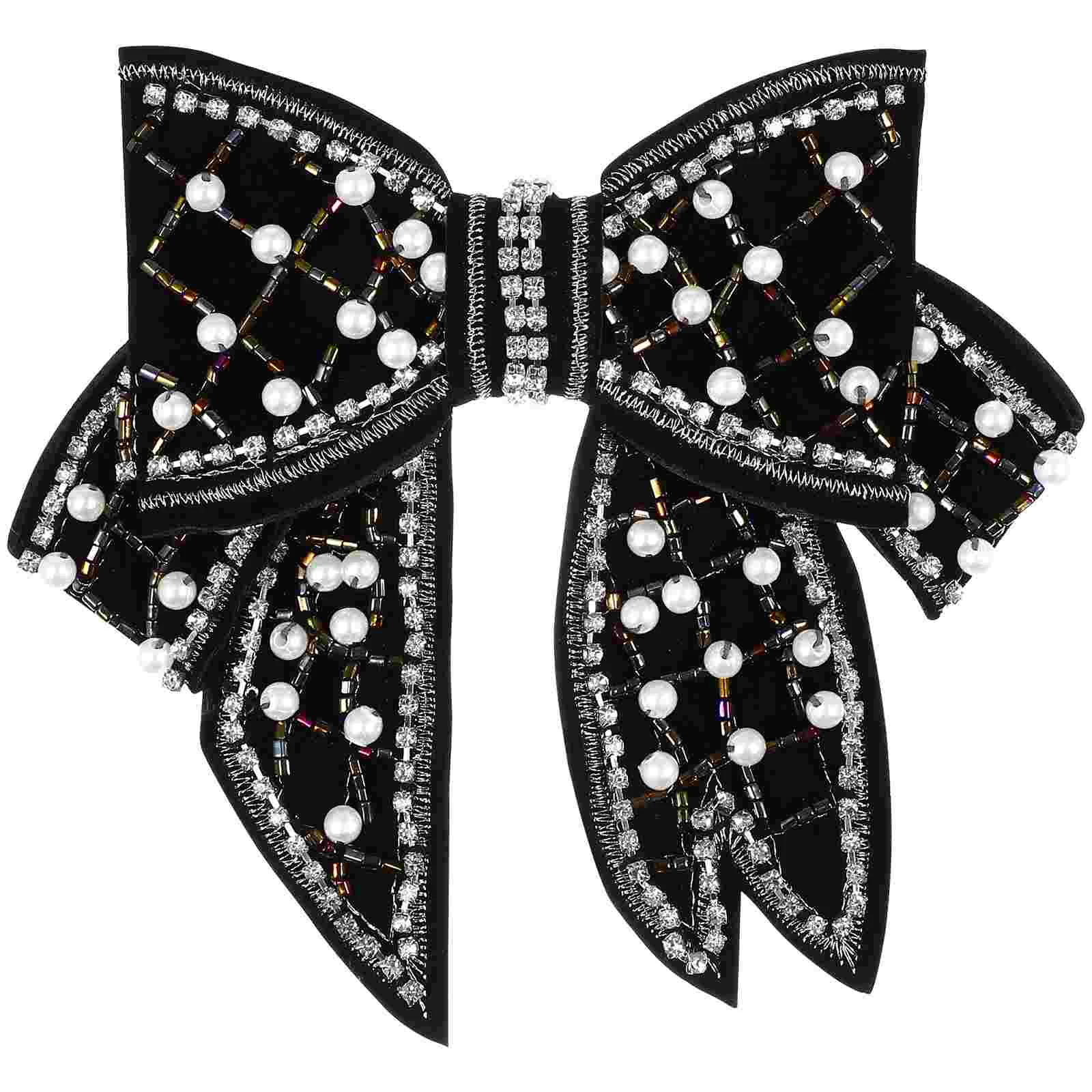 Classical Bow Clip Woman Pearl Hair Barrettes Womens Clips Fabric Bowknots Headpieces
Classical Bow Clip Woman Pearl Hair Barrettes Womens Clips Fabric Bowknots Headpieces