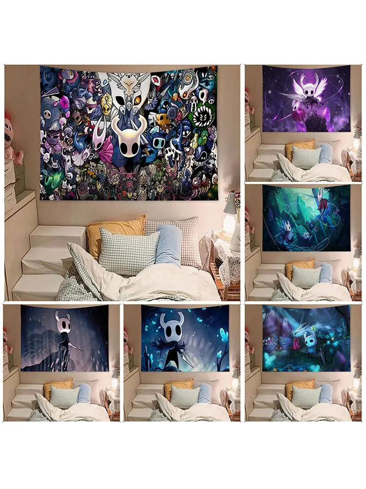 Hollow Knight Printed Large Wall Tapestry Bohemian Wall Tapestries Mandala Wall Hanging Sheets
Hollow Knight Printed Large Wall Tapestry Bohemian Wall Tapestries Mandala Wall Hanging Sheets