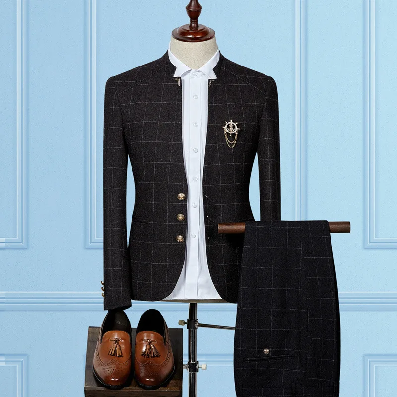 Custom Made Groom Wedding Dress Blazer Suits Pants Business High-end Classic Dress Trousers SA03-20599
Custom Made Groom Wedding Dress Blazer Suits Pants Business High-end Classic Dress Trousers SA03-20599