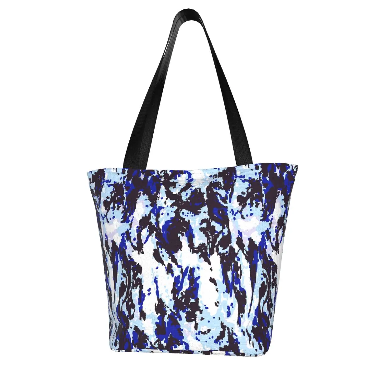 Tie Dye Pattern Shopping Bag Blue Camouflage Retro Cloth Office Handbag Student Fashion Bags
Tie Dye Pattern Shopping Bag Blue Camouflage Retro Cloth Office Handbag Student Fashion Bags