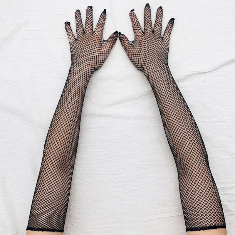 Long Elastic Lace Gloves Mesh Gloves With Hollow Fishnet Women's Gloves Fingers Fancy Fishnet Gloves
Long Elastic Lace Gloves Mesh Gloves With Hollow Fishnet Women's Gloves Fingers Fancy Fishnet Gloves