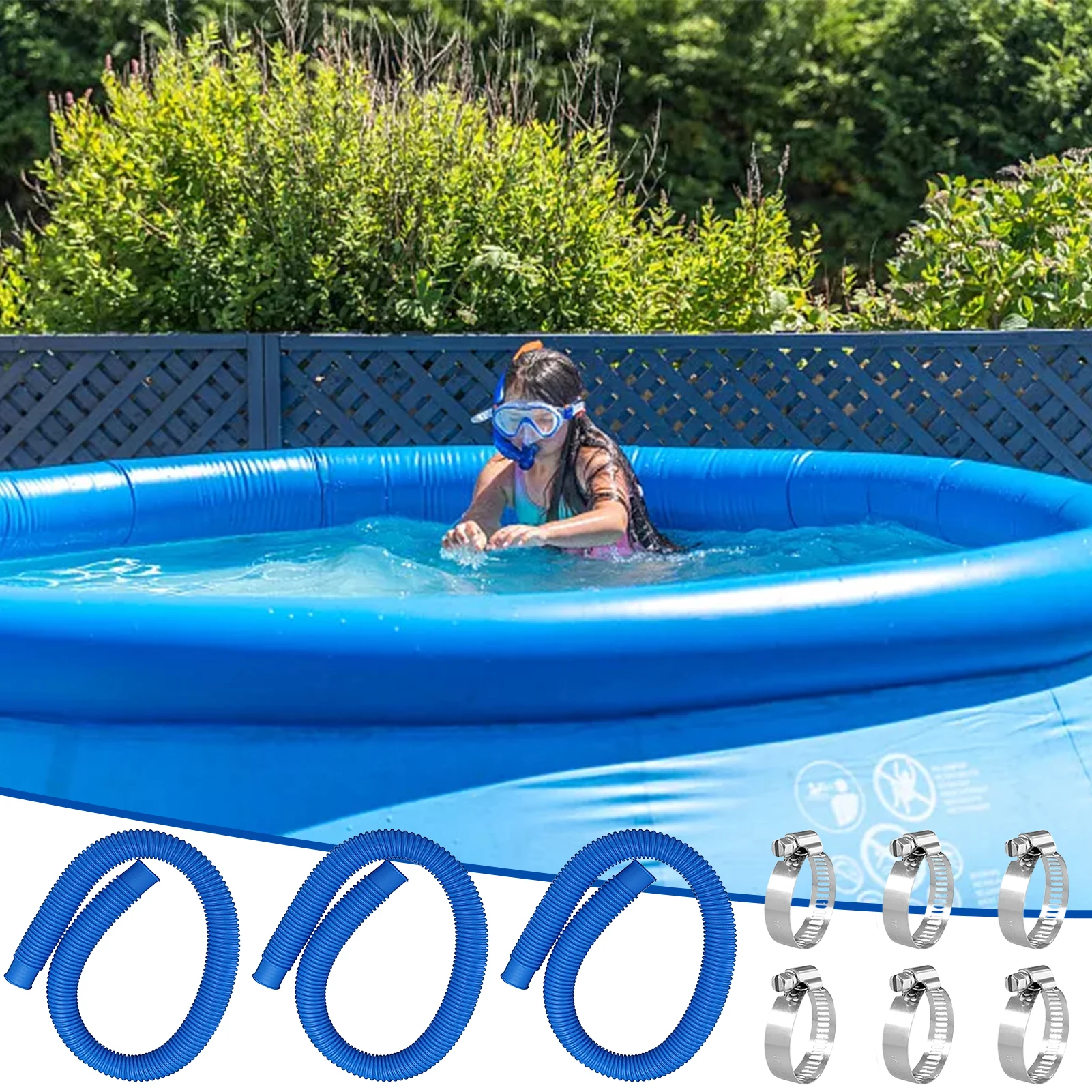 1/2pcs Pool Pump Replacement Hose Set Long Filter Swimming Pool Pump Replacement Hose Filter Pump Hose For Pool Pump Filter 
1/2pcs Pool Pump Replacement Hose Set Long Filter Swimming Pool Pump Replacement Hose Filter Pump Hose For Pool Pump Filter