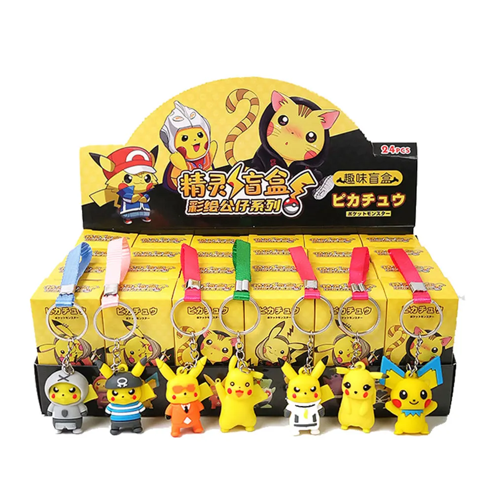 24Pcs/Set Sanrio Keychain Pendant Kitty Cinnamoroll Kuromi Random Anime Figures Pokemon Pikachu Keyring for Children Toys Gifts
24Pcs/Set Sanrio Keychain Pendant Kitty Cinnamoroll Kuromi Random Anime Figures Pokemon Pikachu Keyring for Children Toys Gifts