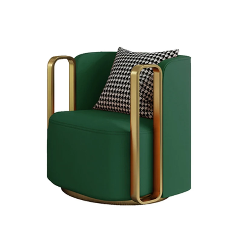 Light Luxury Single Sofa Chair Lazy Swivel Chair Reception Negotiation Chair Small Apartment Living Room Balcony Leisure Chair
Light Luxury Single Sofa Chair Lazy Swivel Chair Reception Negotiation Chair Small Apartment Living Room Balcony Leisure Chair