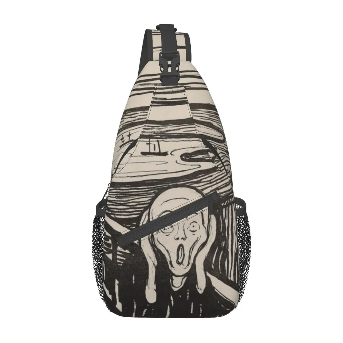 Сумка на плечо Edvard Munch The Cry Мужская, милая нагрудная Сумочка в современном стиле, дорожная Повседневная Слинг-сумка с графическим принтом для старших классов, маленькая
Сумка на плечо Edvard Munch The Cry Мужская, милая нагрудная Сумочка в современном стиле, дорожная Повседневная Слинг-сумка с графическим принтом для старших классов, маленькая