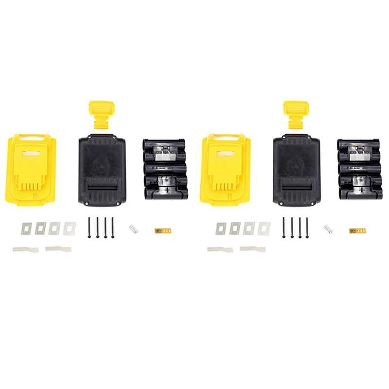GTBL 2X Battery Plastic Case For Dewalt 20V DCB201,DCB203,DCB204,DCB200 18V Li-Ion Battery Cover Parts For 3A 4A 5A
GTBL 2X Battery Plastic Case For Dewalt 20V DCB201,DCB203,DCB204,DCB200 18V Li-Ion Battery Cover Parts For 3A 4A 5A