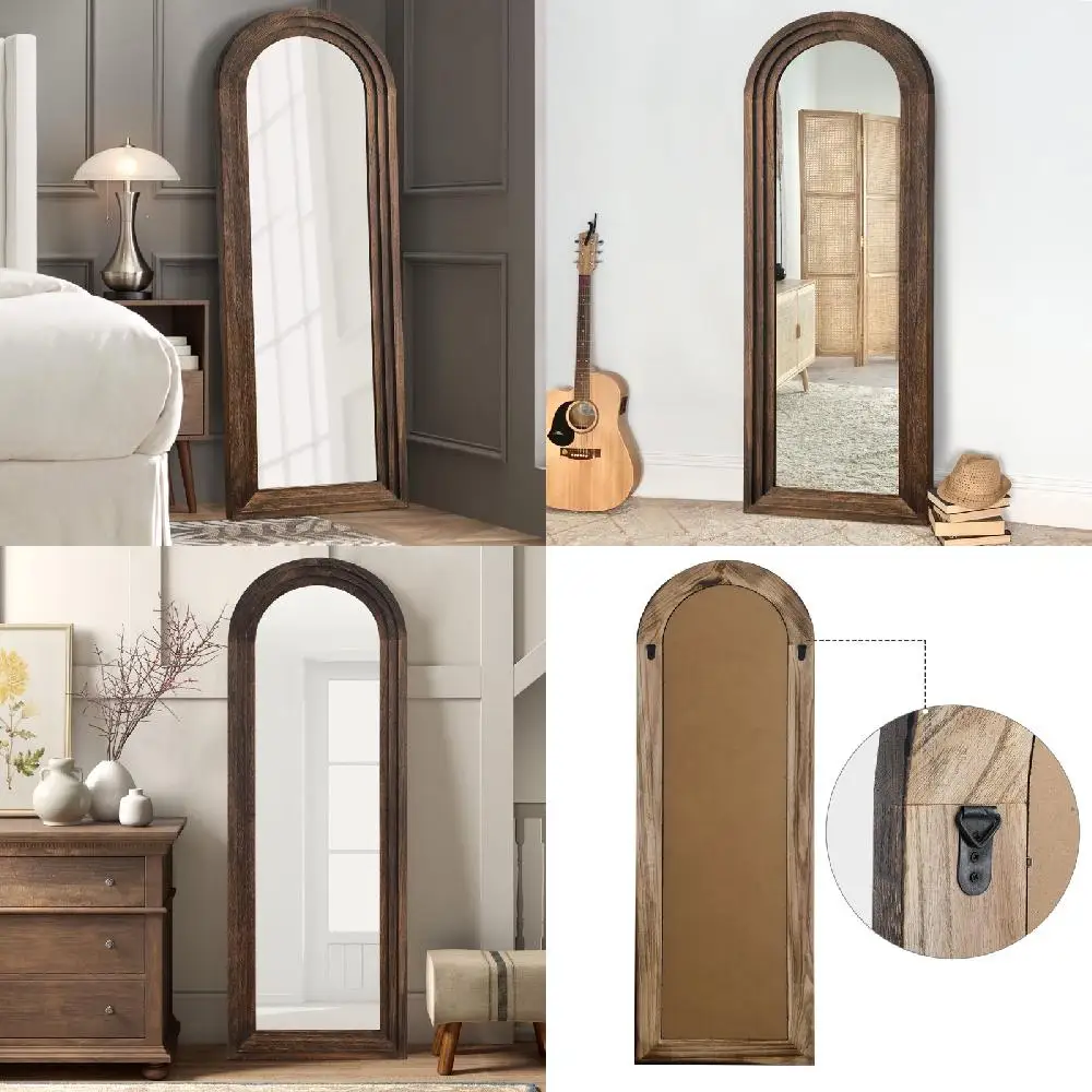 Luxurious Elegant 64" Vintage Brown Rectangular Mirror: Adding a Touch of Class and Sophistication to Any Room.
Luxurious Elegant 64" Vintage Brown Rectangular Mirror: Adding a Touch of Class and Sophistication to Any Room.