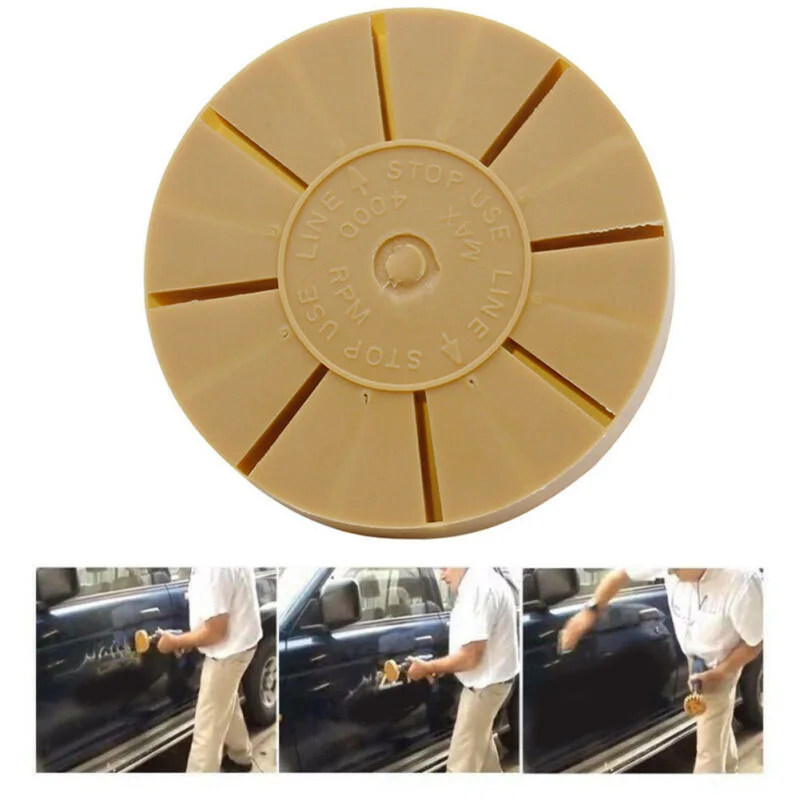 Car Grinding Wheel Decal Eraser Film Remover Rubber W/ Drill Adapter Equipment Sticker Supplies 3.5-inch Durable
Car Grinding Wheel Decal Eraser Film Remover Rubber W/ Drill Adapter Equipment Sticker Supplies 3.5-inch Durable