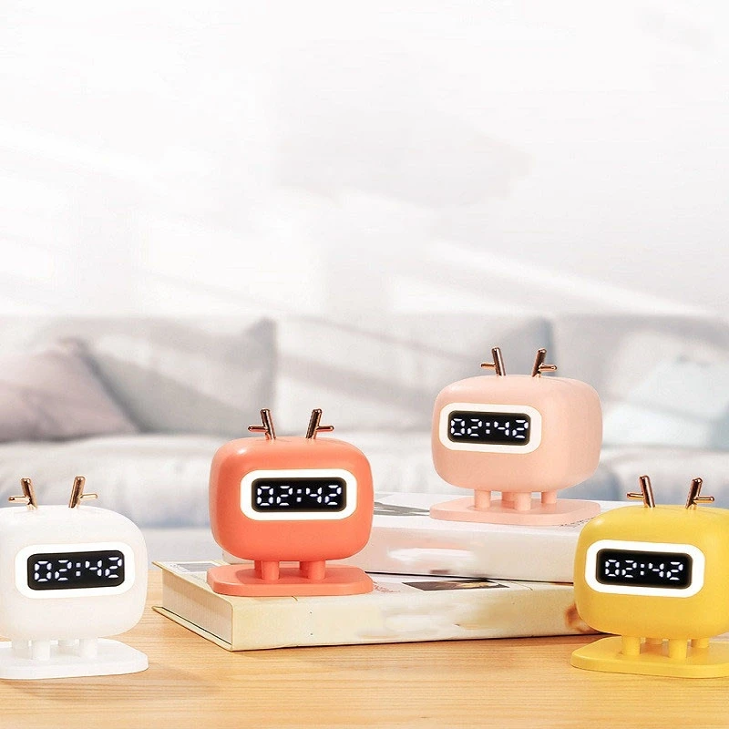 Alarm Clock Multifunction Electronic Alarm Cute Cartoon Night Light Smart Children Clock
Alarm Clock Multifunction Electronic Alarm Cute Cartoon Night Light Smart Children Clock