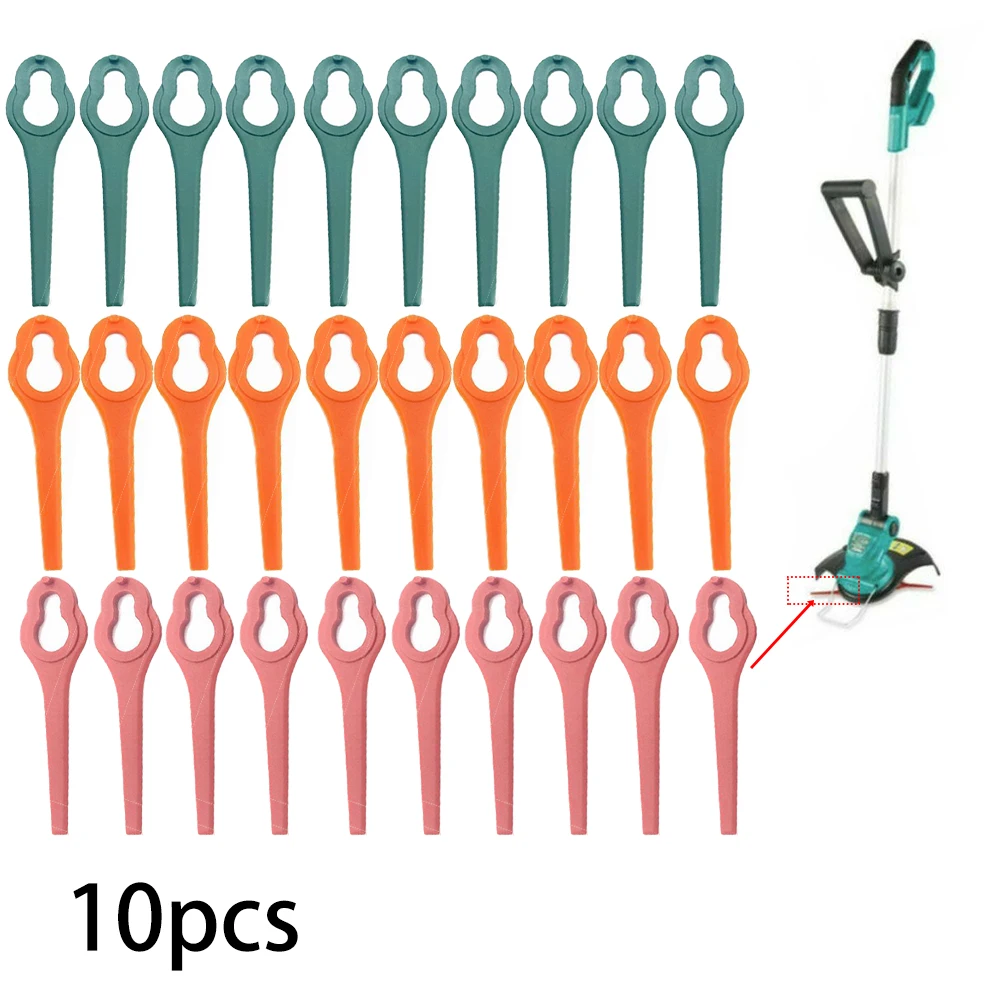 10Pcs Replacement Lawn Mower Blade Plastic Blades For Aldi Ferrex FAR 20V/40V Cordless Grass Strimmer Garden Tool Accessories
10Pcs Replacement Lawn Mower Blade Plastic Blades For Aldi Ferrex FAR 20V/40V Cordless Grass Strimmer Garden Tool Accessories