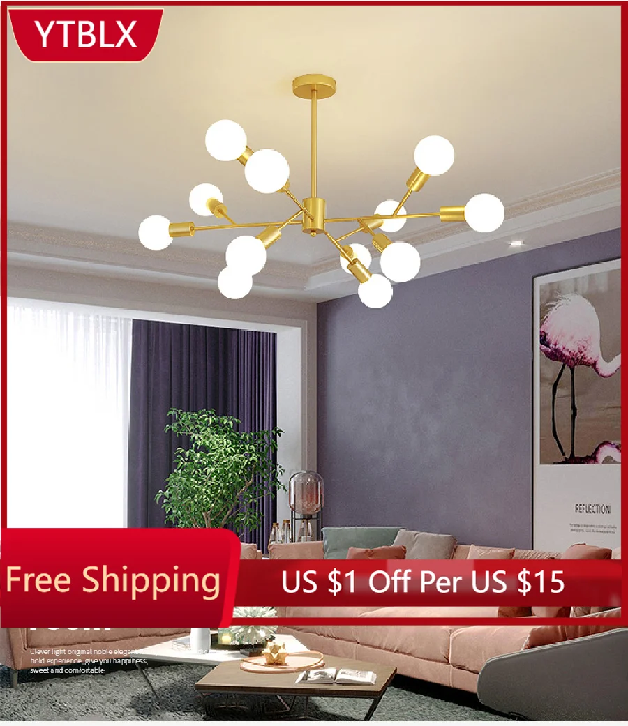 Nordic Living Room Restaurant Coffee Shop Modern Creative Personality Net Red Bedroom Lighting Clothing Store Chandelier
Nordic Living Room Restaurant Coffee Shop Modern Creative Personality Net Red Bedroom Lighting Clothing Store Chandelier
