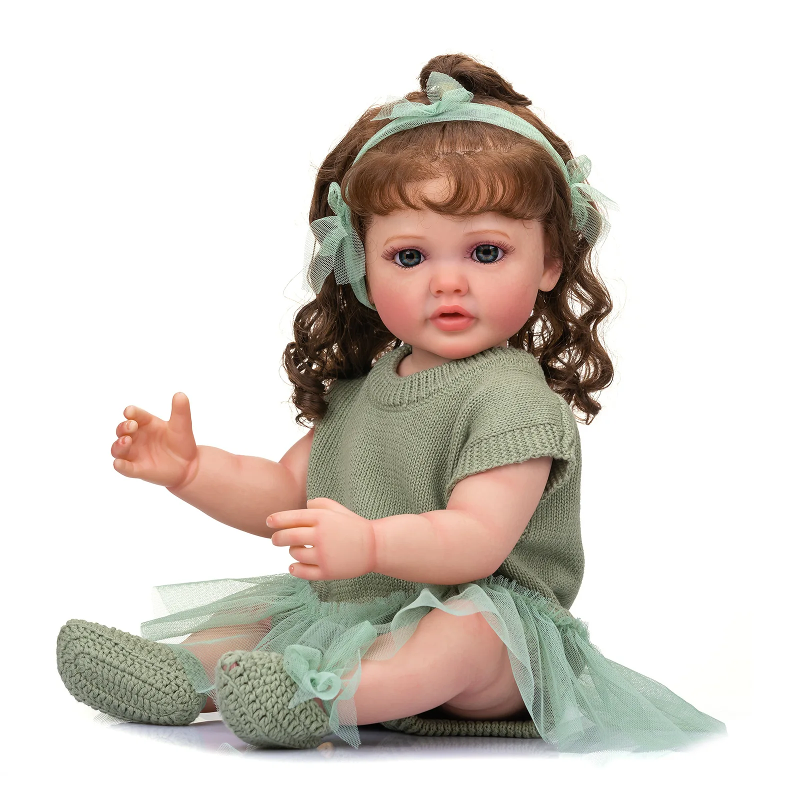 55cm full glue can enter the water to simulate the rebirth doll Betty 3D skin vein blood is visible
55cm full glue can enter the water to simulate the rebirth doll Betty 3D skin vein blood is visible