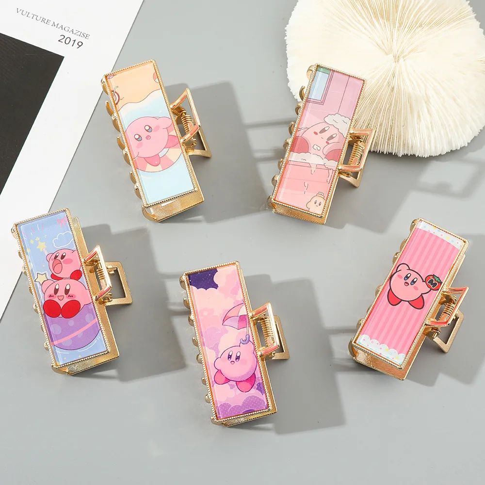 New Kirby Anime Hairpin Clip Cartoon Game Kirby Waddle Dee Doo Dolls Hair Clip Cute Alloy Clip Toys for Girls Birthday Gifts
New Kirby Anime Hairpin Clip Cartoon Game Kirby Waddle Dee Doo Dolls Hair Clip Cute Alloy Clip Toys for Girls Birthday Gifts