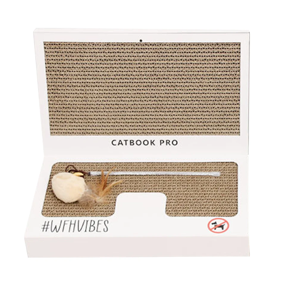 1 Set Household Cat Scratch Toy Laptop Shape Board With Tease Stick Funny Foldable Claw Scratching Teaser Stick Toy Pet Supplies
1 Set Household Cat Scratch Toy Laptop Shape Board With Tease Stick Funny Foldable Claw Scratching Teaser Stick Toy Pet Supplies