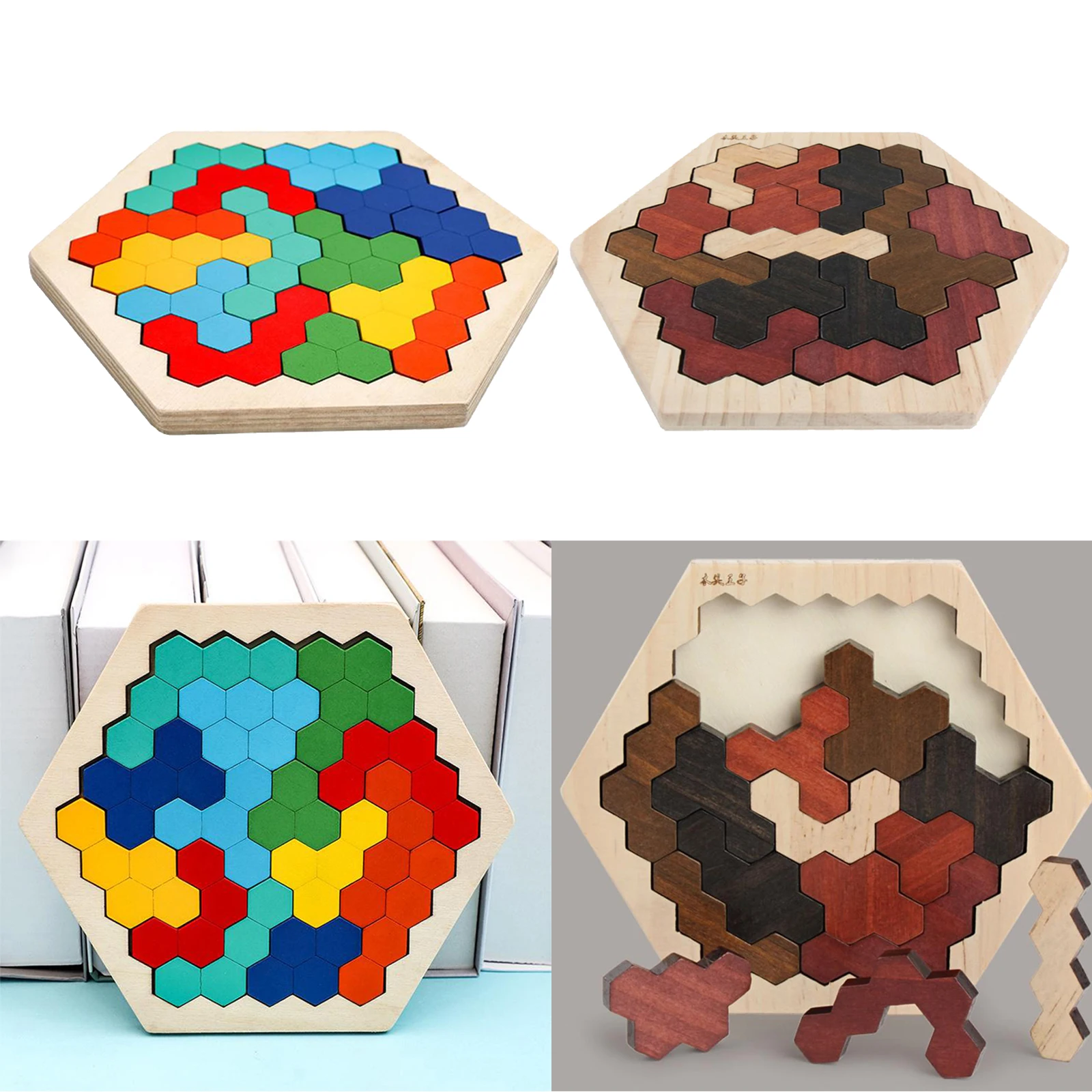 Wooden 3D Honeycomb Shape Puzzles Colorful Geometric Shape Tangram Jigsaw Game Kids Montessori Learning Educational Toys
Wooden 3D Honeycomb Shape Puzzles Colorful Geometric Shape Tangram Jigsaw Game Kids Montessori Learning Educational Toys