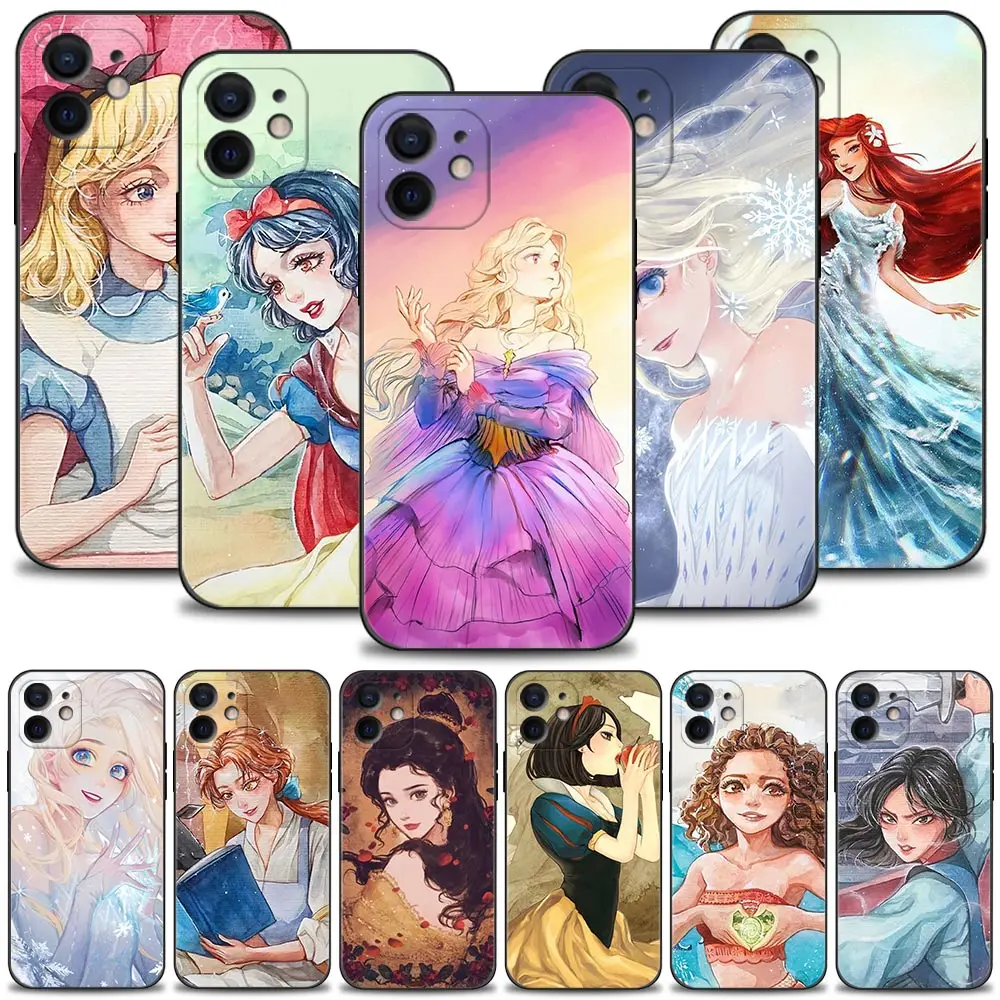 Phone Case For Apple iPhone 14 13 12 11 Pro Max Mini XS XR X 7 8 6 6S Plus 5 5S Princess Queen Elsa Snow White Belle Art Shell
Phone Case For Apple iPhone 14 13 12 11 Pro Max Mini XS XR X 7 8 6 6S Plus 5 5S Princess Queen Elsa Snow White Belle Art Shell