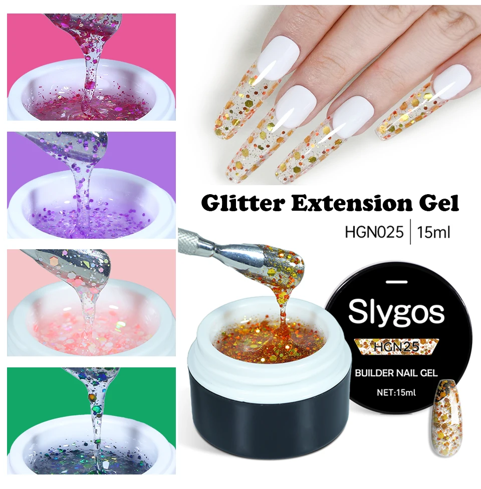 15ml 2 in 1 Sequins UV Builder Gel for Nail Extension Gel 16 Colors Semi-permanent Acrylic Hard Poly Nail Glitter Gel Manicure
15ml 2 in 1 Sequins UV Builder Gel for Nail Extension Gel 16 Colors Semi-permanent Acrylic Hard Poly Nail Glitter Gel Manicure