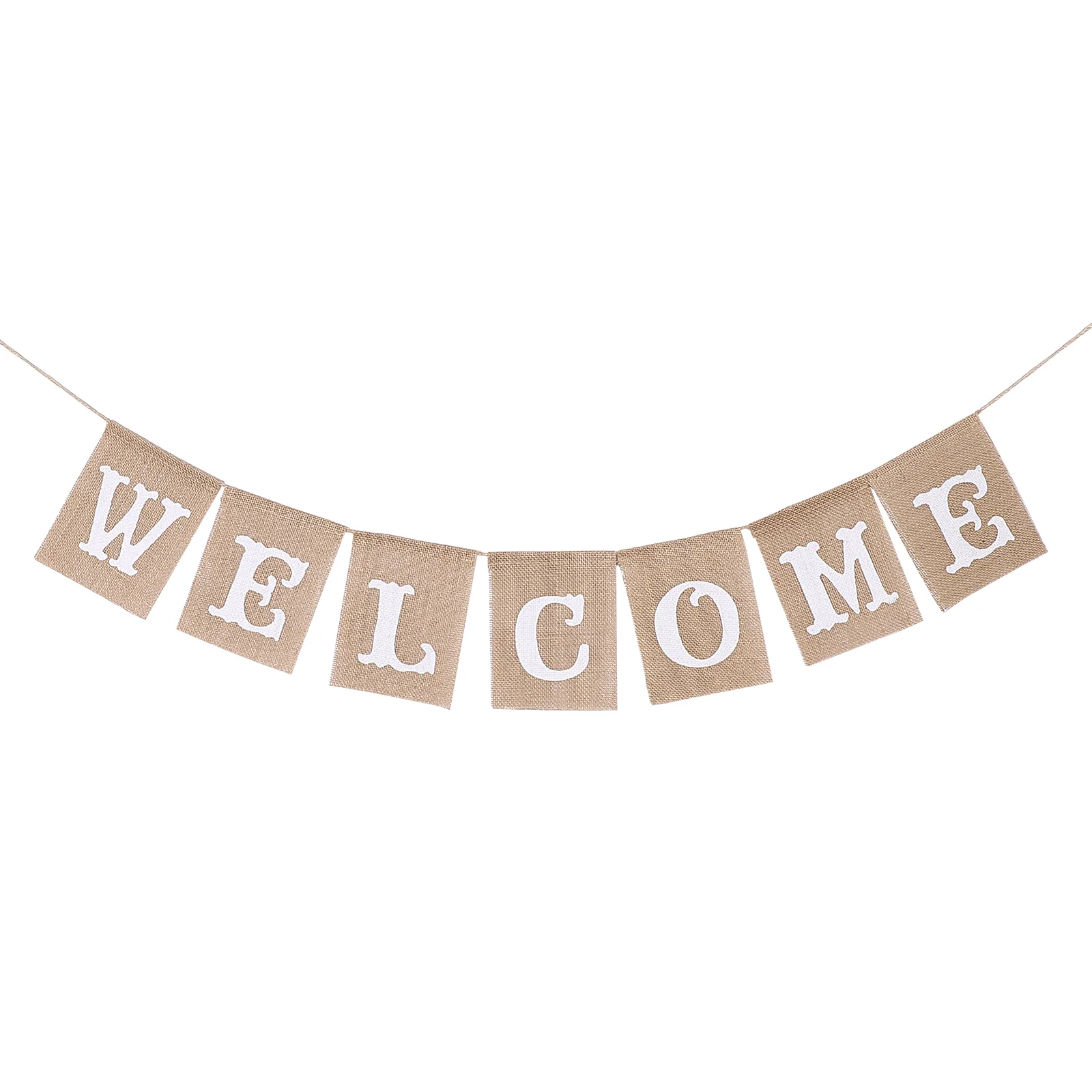 1 Pc Welcome Party Banner Welcome Burlap Garland Welcome Burlap Hanging Banner WELCOME Vintage Banner 
1 Pc Welcome Party Banner Welcome Burlap Garland Welcome Burlap Hanging Banner WELCOME Vintage Banner
