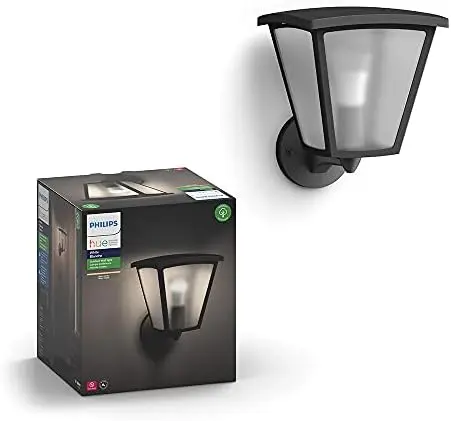 Lucca White Outdoor Light, Works with Amazon Alexa, HomeKit & Google Assistant (Hue Hub Required), 9.5 watts V switch Usb powe
Lucca White Outdoor Light, Works with Amazon Alexa, HomeKit & Google Assistant (Hue Hub Required), 9.5 watts V switch Usb powe