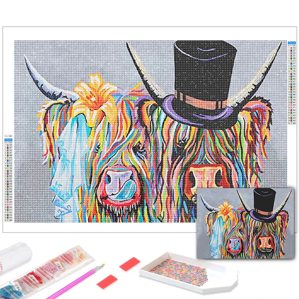 Diamond Mosaic Scottish Highland Cow Diamond Painting Abstract Animal Cross Stitch Kits 5D Rhinestone Embroidery DIY Craft Hobby
Diamond Mosaic Scottish Highland Cow Diamond Painting Abstract Animal Cross Stitch Kits 5D Rhinestone Embroidery DIY Craft Hobby