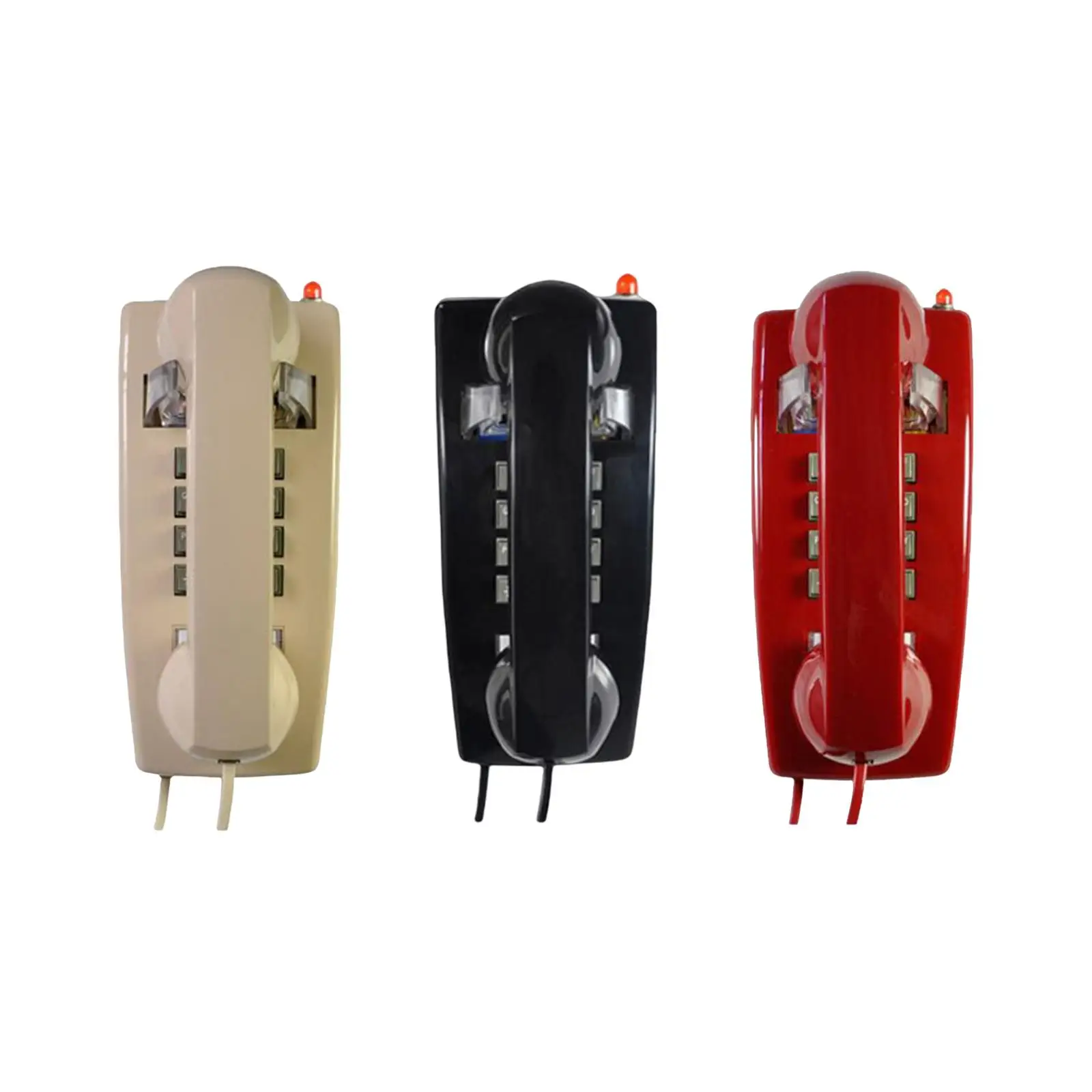 Wall Phone Handset Volume Control Corded Wall Phone with Mechanical Ringing Wall Telephone Old Style Phone for Hotel Airport
Wall Phone Handset Volume Control Corded Wall Phone with Mechanical Ringing Wall Telephone Old Style Phone for Hotel Airport