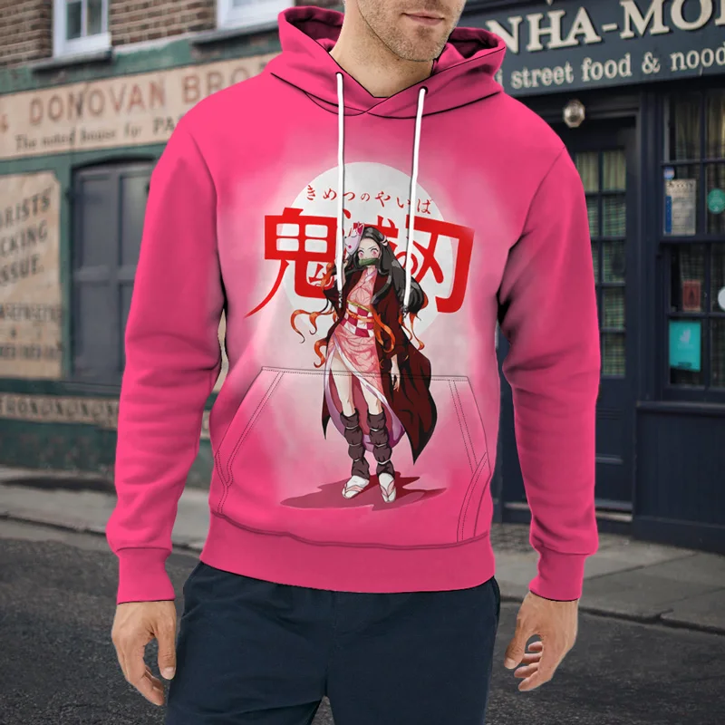 Hot Anime Hoodies 3D Printing Long Sleeve Harajuku Men's Clothing With Hoody Sweatshirt Pullover Sweater For Man 2021 Autumn New
Hot Anime Hoodies 3D Printing Long Sleeve Harajuku Men's Clothing With Hoody Sweatshirt Pullover Sweater For Man 2021 Autumn New