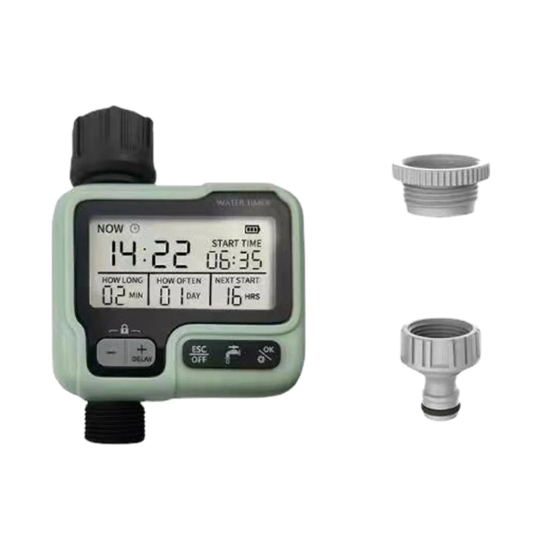 Automatic Water Timer Large Screen Display Irrigation Controller Garden Irrigation Garden Yard Gardening Supplies
Automatic Water Timer Large Screen Display Irrigation Controller Garden Irrigation Garden Yard Gardening Supplies