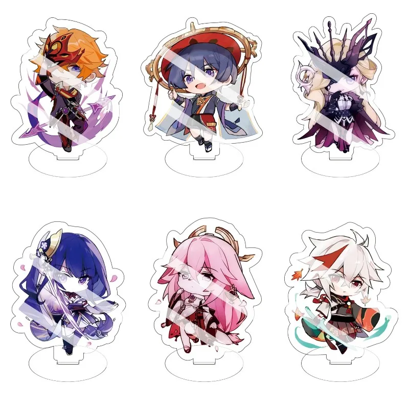 Popular Game Anime Genshin Impact Figures Raiden Shogun Yae Miko Scaramouche Cosplay Acrylic Diy Stand Model Plate Desk Decor
Popular Game Anime Genshin Impact Figures Raiden Shogun Yae Miko Scaramouche Cosplay Acrylic Diy Stand Model Plate Desk Decor