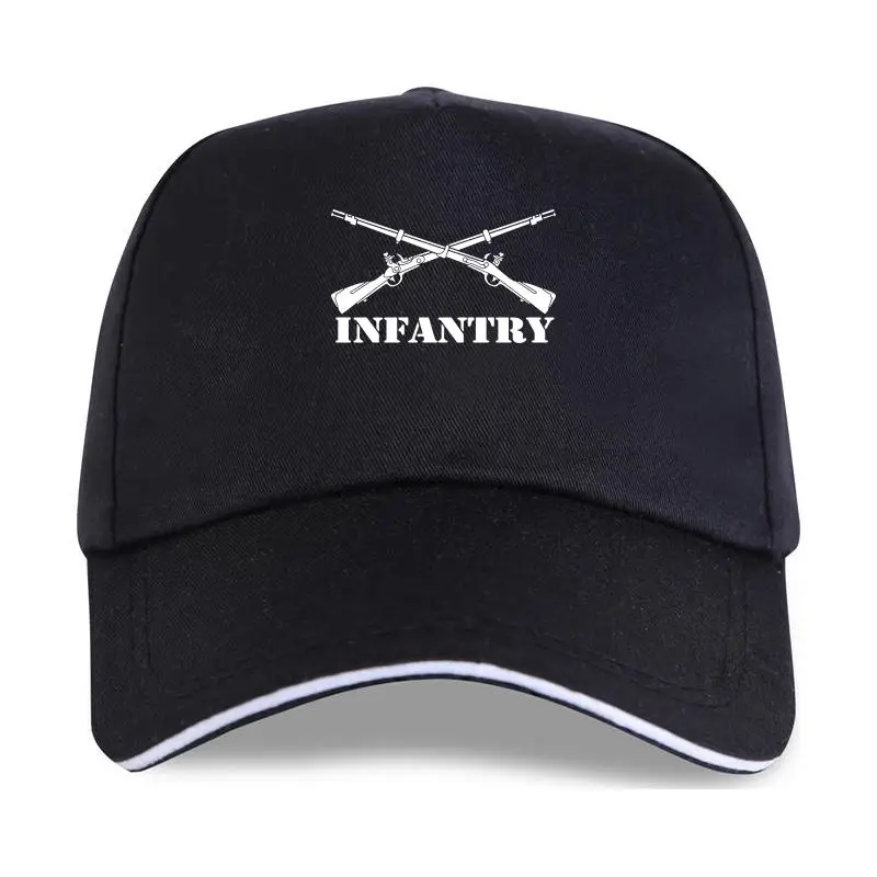

new cap hat US Army Infantry Branch Crossed Rifles Graphic Baseball Cap Harajuku Funny