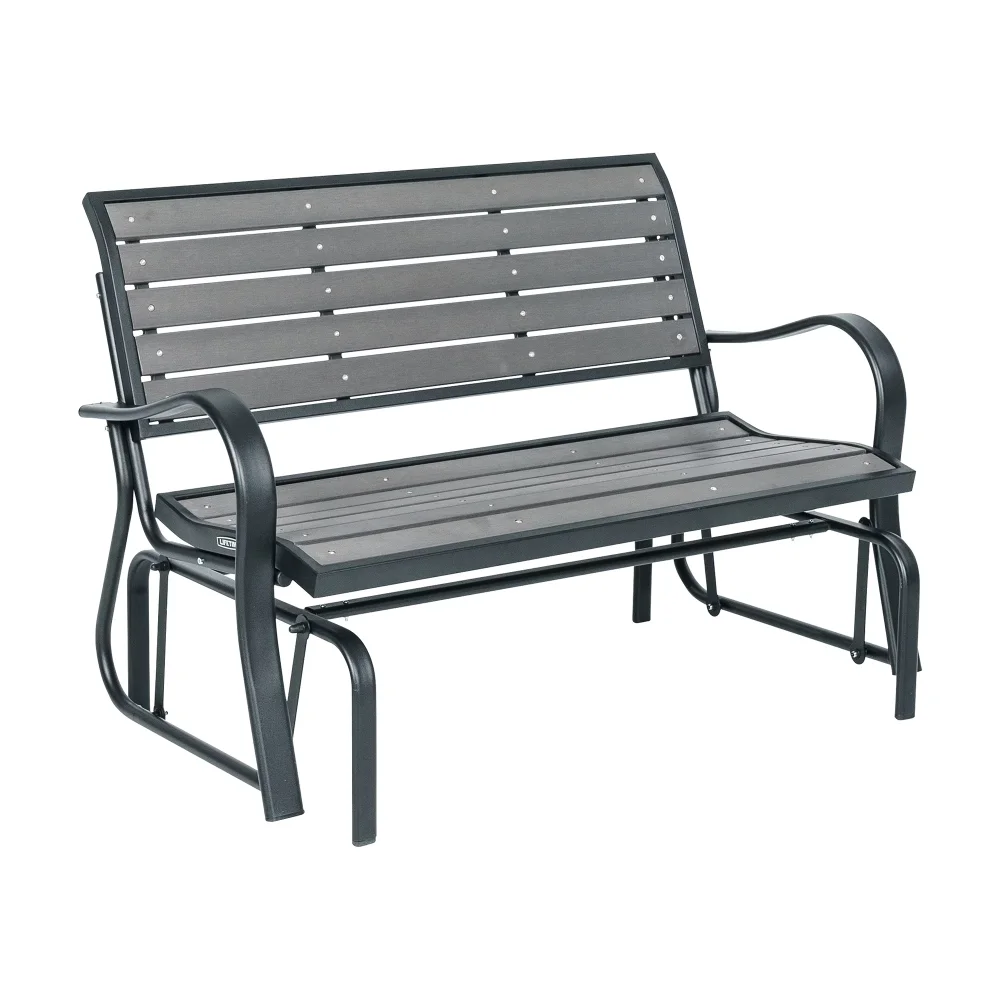 

Lifetime All Weather Polystyrene Outdoor Glider Bench - Harbor Gray