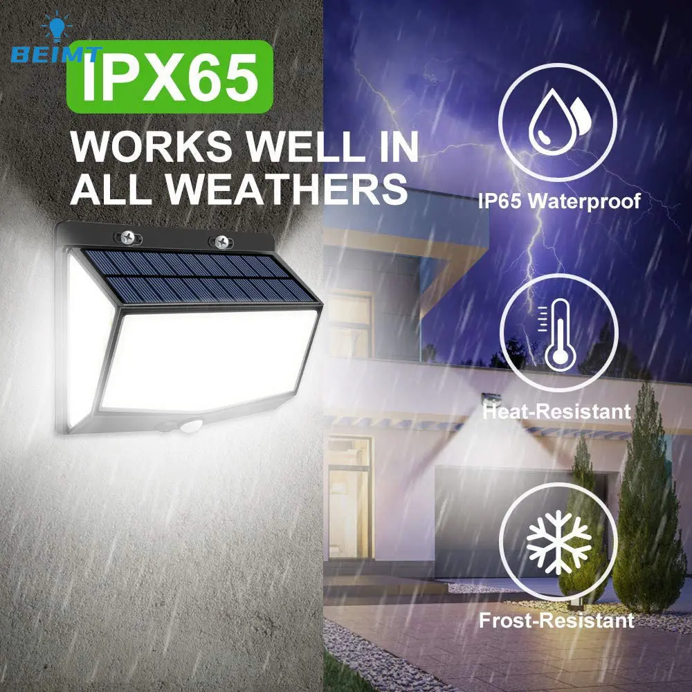 100/468 LED Solar Light Human Body Sensor 288 Solar Lamp IP65 Outdoor Light automatic adjust brightness Garden Street Light
100/468 LED Solar Light Human Body Sensor 288 Solar Lamp IP65 Outdoor Light automatic adjust brightness Garden Street Light