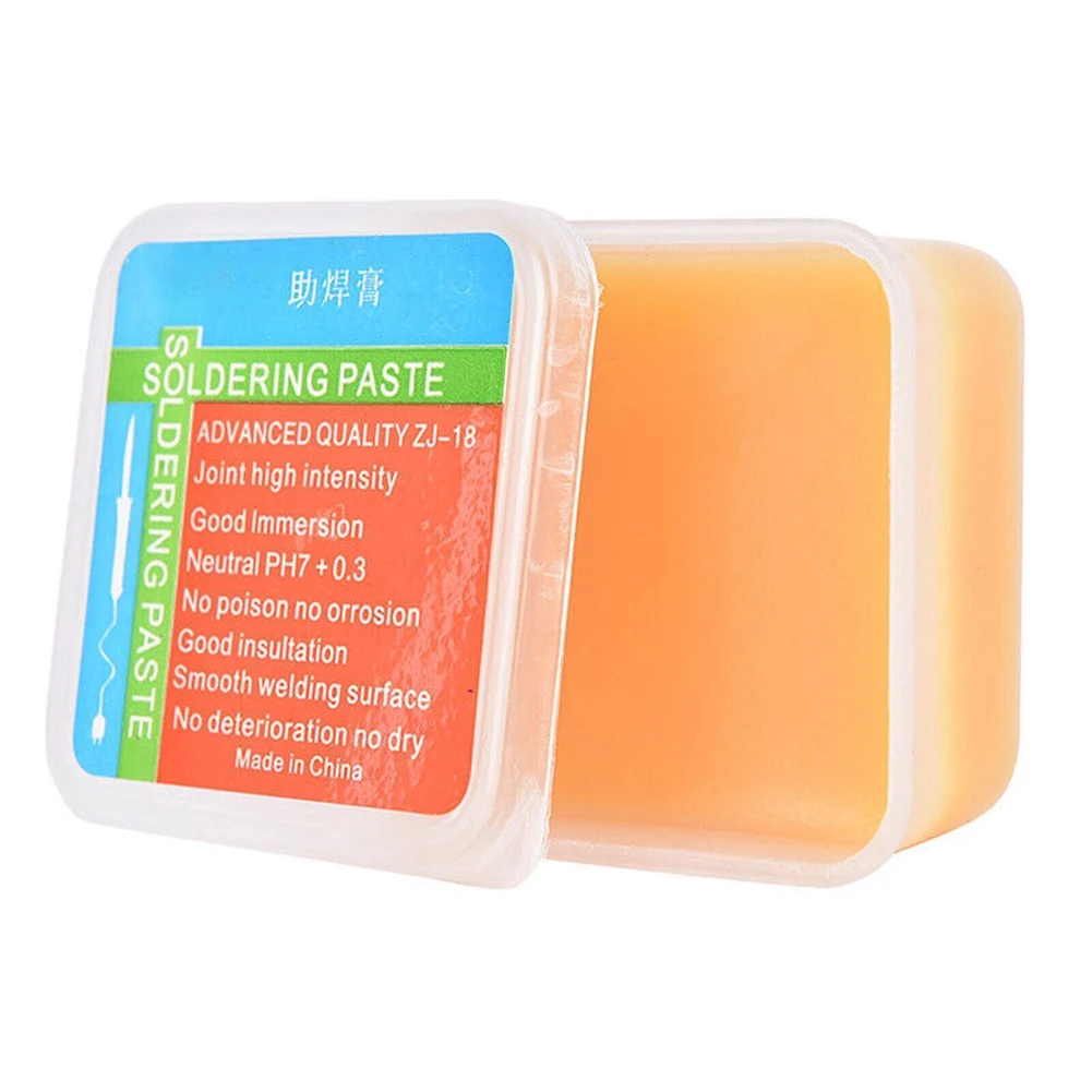 50g Soldering Flux Yellow Paste Solder Welding Rosin Grease Cream For Phone PC Circuit Flux Paste Welding Accessories
50g Soldering Flux Yellow Paste Solder Welding Rosin Grease Cream For Phone PC Circuit Flux Paste Welding Accessories