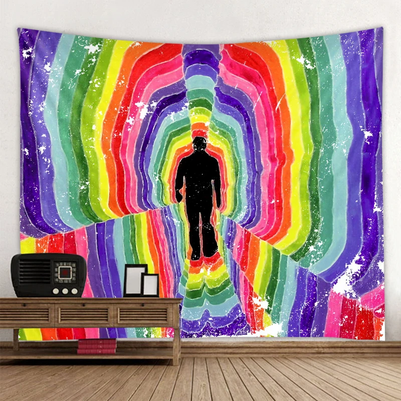 Kaleidoscope Colourful Psychedelic Wall Hanging Witchcraft Wall Tapestry Hippie Wall Carpets Dorm Decor Psychedelic Tapestry
Kaleidoscope Colourful Psychedelic Wall Hanging Witchcraft Wall Tapestry Hippie Wall Carpets Dorm Decor Psychedelic Tapestry