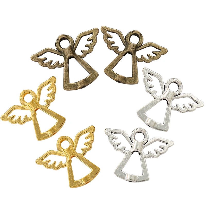 15 pcs/lot angel Antique Silver Plated Bracelets Charm Pendants Fashion Jewelry Making Findings DIY Charms Handmade 4218B
15 pcs/lot angel Antique Silver Plated Bracelets Charm Pendants Fashion Jewelry Making Findings DIY Charms Handmade 4218B