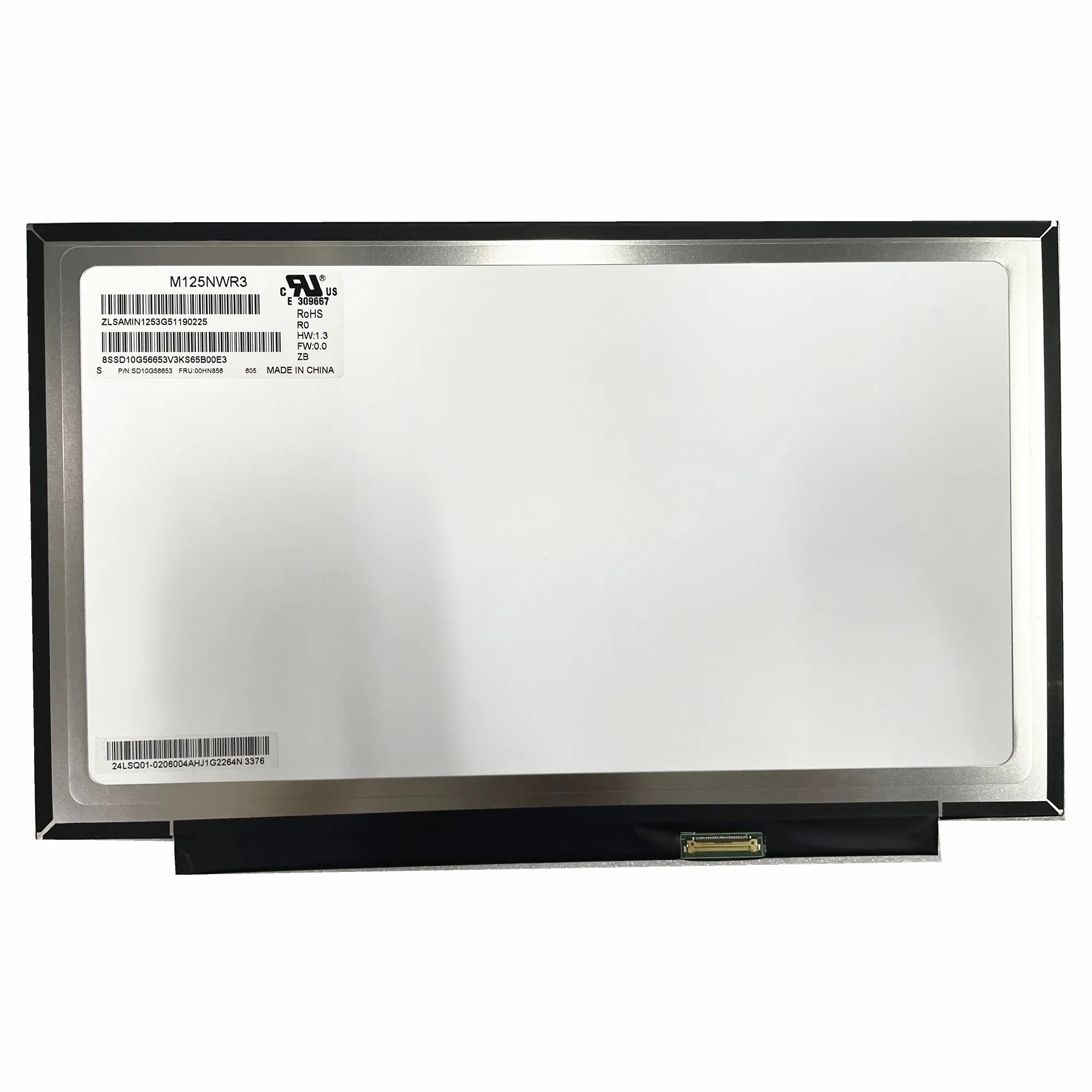 M125NWR3 R0 LP125WH2-SPT1 12,5 "IPS ЖК-экран для ноутбука 1366*768 EDP 30-контактный
M125NWR3 R0 LP125WH2-SPT1 12,5 "IPS ЖК-экран для ноутбука 1366*768 EDP 30-контактный