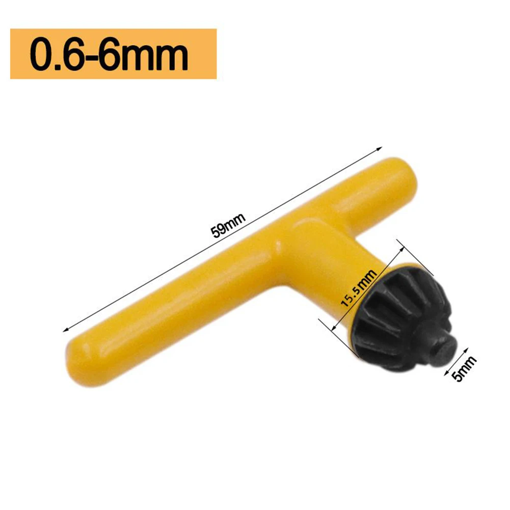

Drill Chuck Wrench Carbon Steel For 6-16mm With Gum Cover Electric Hand Drill Chuck Wrench Tool Drill Chuck Keys