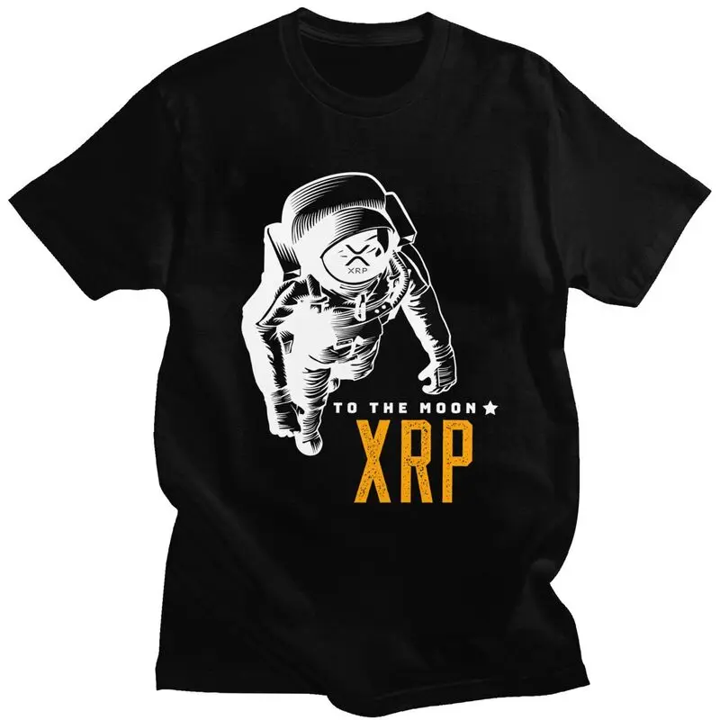 Cool Amazing Ripple XRP Moon T Shirts Men Short Sleeve Bitcoin Crypto T-shirt Streetwear Tee Pre-shrunk Cotton Tshirt Merch
Cool Amazing Ripple XRP Moon T Shirts Men Short Sleeve Bitcoin Crypto T-shirt Streetwear Tee Pre-shrunk Cotton Tshirt Merch