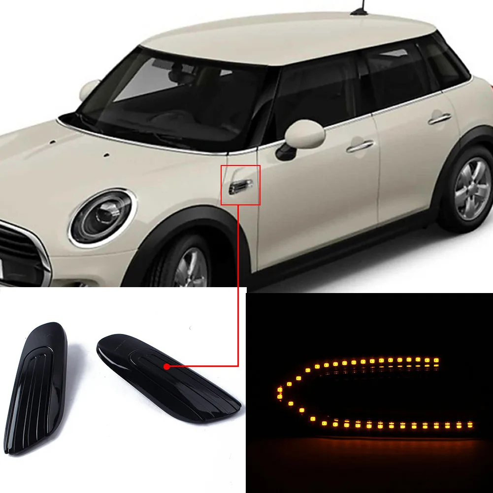 Quality Side Light Turn Signal Light 2 Pcs For BMW F55 F56 F57 2014-2020 Indicator LED Left & Right Smoked Housing
Quality Side Light Turn Signal Light 2 Pcs For BMW F55 F56 F57 2014-2020 Indicator LED Left & Right Smoked Housing