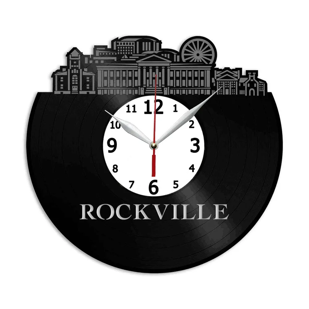 Виниловые настенные часы Rockville MD, уникальные винтажные настенные часы, персонализированные домашние украшения, 12 дюймов
Виниловые настенные часы Rockville MD, уникальные винтажные настенные часы, персонализированные домашние украшения, 12 дюймов