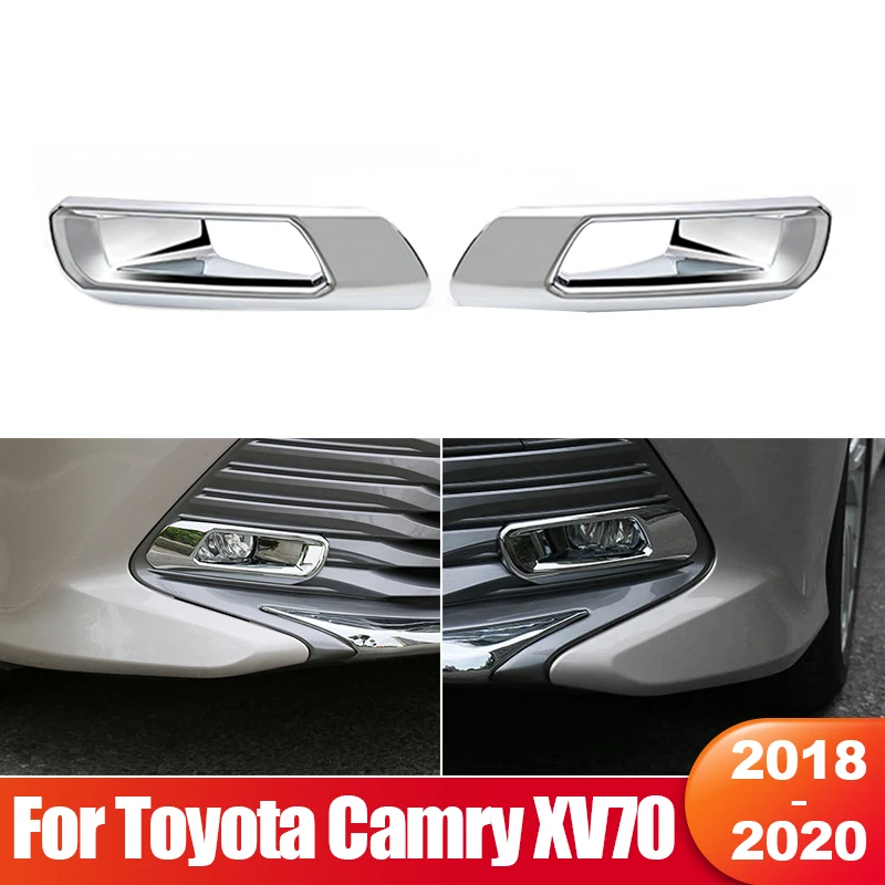 For Toyota Camry 70 XV70 2018 2019 2020 Hybrid LE XLE Car Front Fog Light Frame Trim Cover Stickers Car Styling Accessories
For Toyota Camry 70 XV70 2018 2019 2020 Hybrid LE XLE Car Front Fog Light Frame Trim Cover Stickers Car Styling Accessories