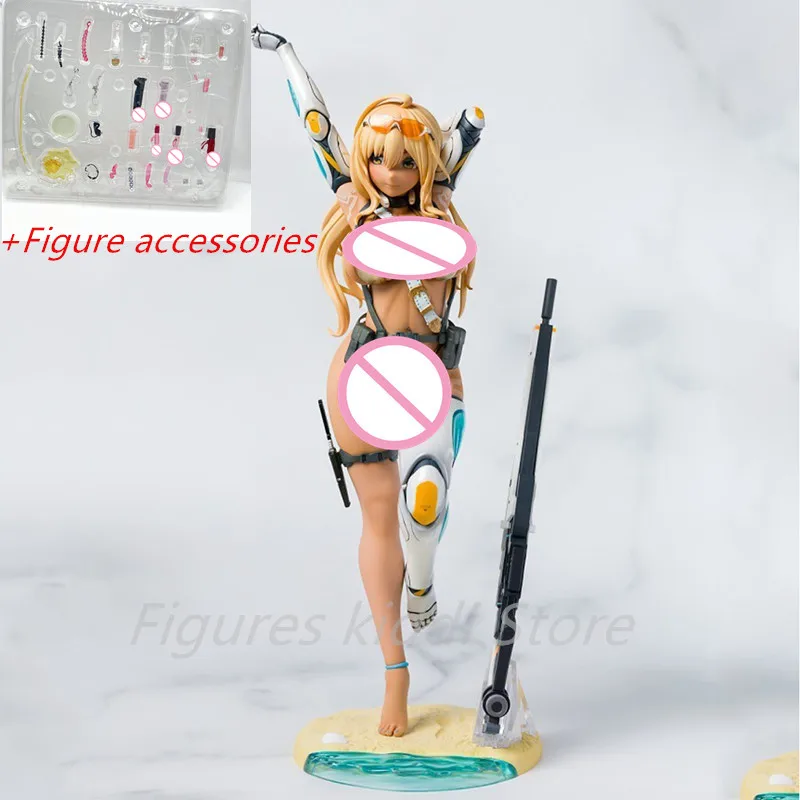 

1/6 Alphamax Skytube Anime Figure Girl Sniper illustration By Nidy-2D- DX ver PVC Action Figure Adult Collectible Model Toy Doll