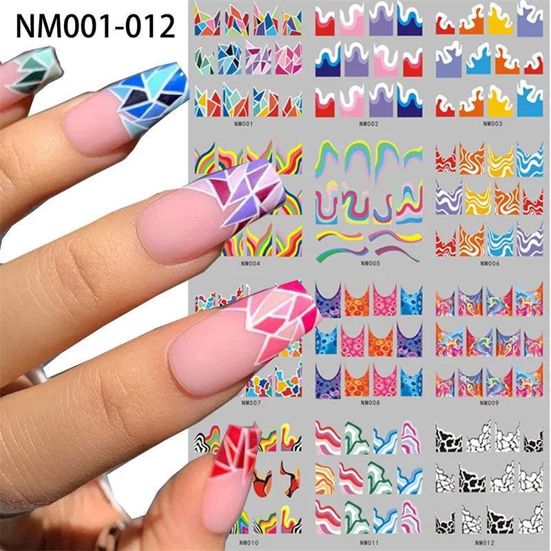 1pcs Swirl Ribbon Stripe Nail Art Stickers AB Wave Line Nail Decals 3D Water Transfer Nail Decorations DIY Manicure Accessories
1pcs Swirl Ribbon Stripe Nail Art Stickers AB Wave Line Nail Decals 3D Water Transfer Nail Decorations DIY Manicure Accessories