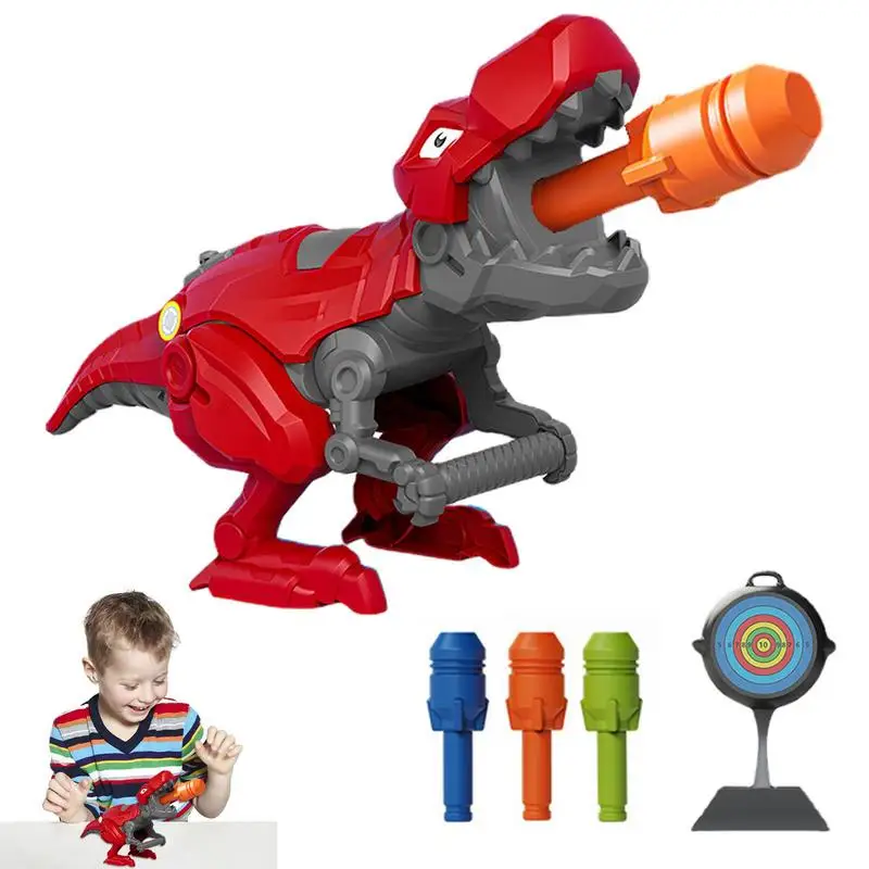 Kid Dinosaur Games Children's Dinosaur Rocket Pursuit Shooting Toy Shooters For Boys With 3 Dinosaur Shooters Indoor Outdoor Toy
Kid Dinosaur Games Children's Dinosaur Rocket Pursuit Shooting Toy Shooters For Boys With 3 Dinosaur Shooters Indoor Outdoor Toy