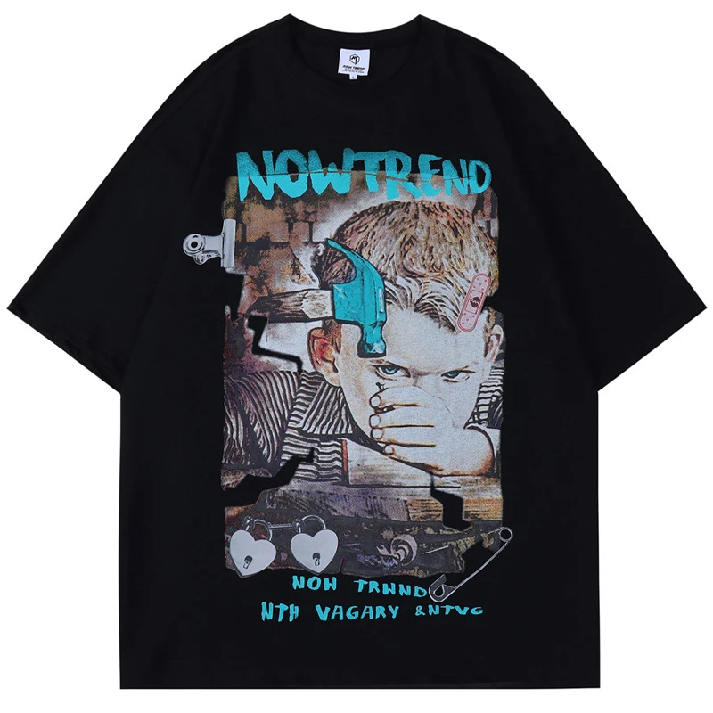 Streetwear T-Shirt Men Hip Hop Boy Character Print T Shirt Harajuku Cotton Casual Summer Short Sleeve Tshirt Black Men Clothes
Streetwear T-Shirt Men Hip Hop Boy Character Print T Shirt Harajuku Cotton Casual Summer Short Sleeve Tshirt Black Men Clothes