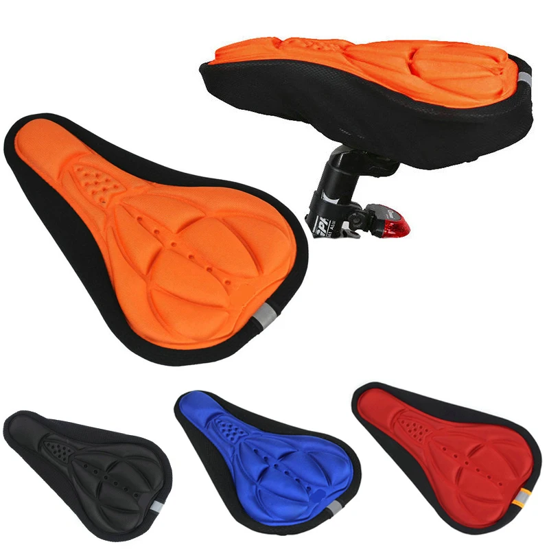 Mountain Bike 3D Saddle Cover Thick Breathable Super Soft Bicycle Saddle Silicone Sponge Bike Seat Cushion Bicycle Accessories
Mountain Bike 3D Saddle Cover Thick Breathable Super Soft Bicycle Saddle Silicone Sponge Bike Seat Cushion Bicycle Accessories