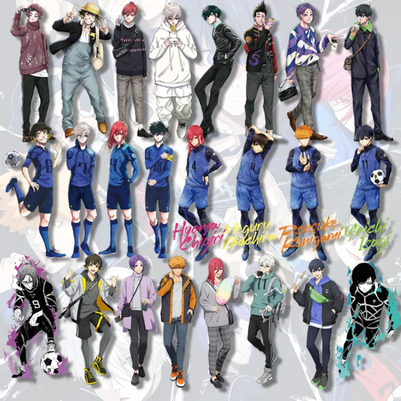 Anime BLUE LOCK Acrylic Stand Model Doll Isagi Yoichi Chigiri Hyoma Action Figure Toy Desktop Decor Gift 16cm
Anime BLUE LOCK Acrylic Stand Model Doll Isagi Yoichi Chigiri Hyoma Action Figure Toy Desktop Decor Gift 16cm