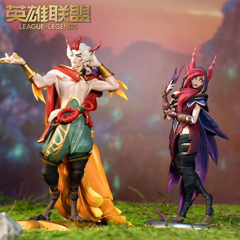 Original League of Legends Xayah Rakan Medium Sculpture The Rebel The Charmer Anime Figures Toys Game Collectibles Action Model
Original League of Legends Xayah Rakan Medium Sculpture The Rebel The Charmer Anime Figures Toys Game Collectibles Action Model